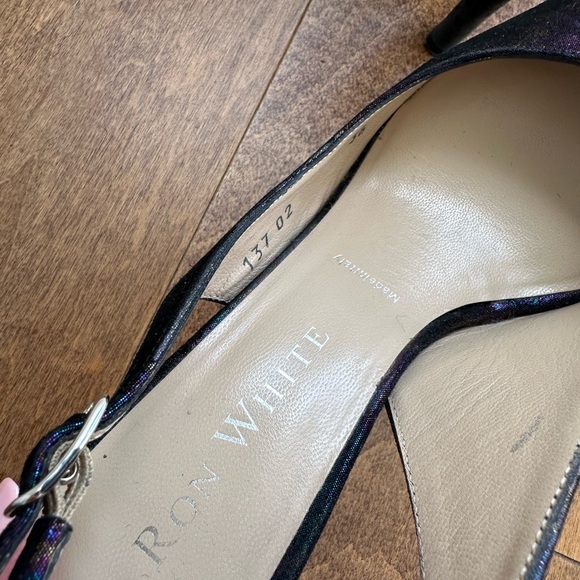 Ron White Slingback Heels - Picture 6 of 9